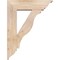 Ekena Millwork Funston Traditional Smooth Bracket w/ Offset Brace, Douglas Fir, 7 1/2"W x 26"D x 34"H BKT0806X26X34FST01SDF - alternate 3